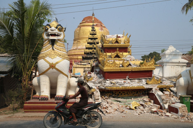 MYANMAR MANDALAY EARTHQUAKE AFTERMATH