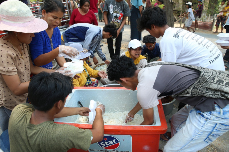 MYANMAR MANDALAY EARTHQUAKE AFTERMATH