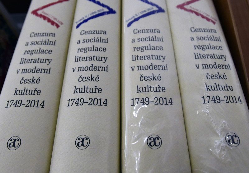 Nakladatelství Academia, knihy, kniha, znak, Cenzura literatury 1749-2014