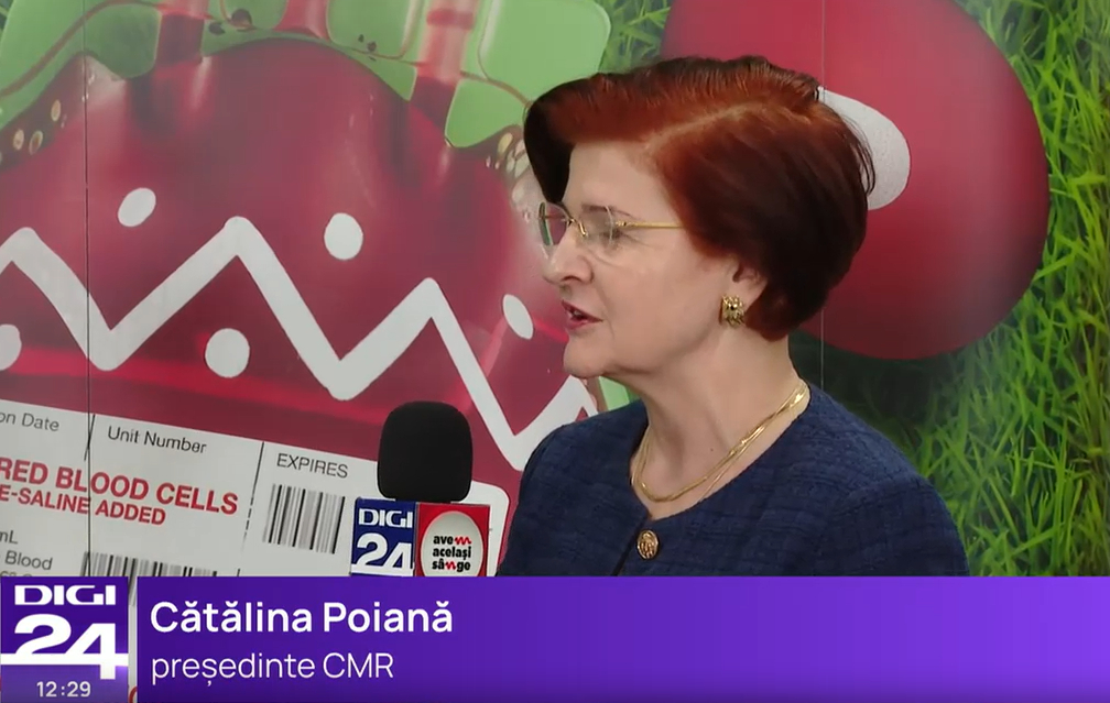 „Donarea de sânge este un act care înseamnă responsabilitate, empatie și înțelegere pentru suferința semenilor noștri”