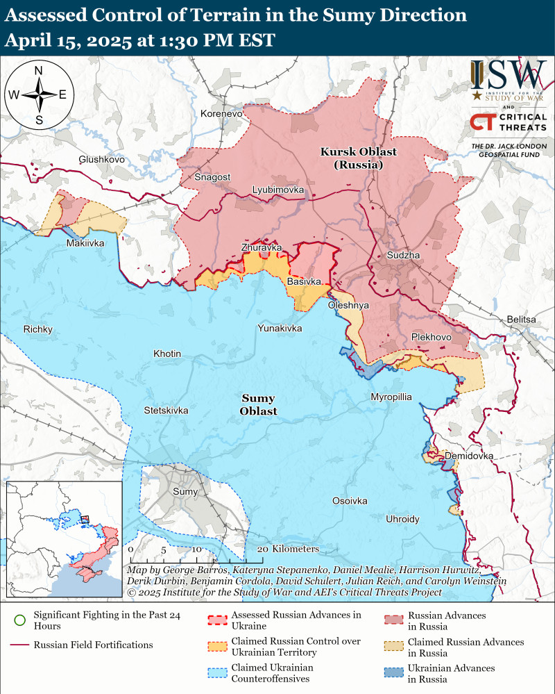 harta isw sumi kursk