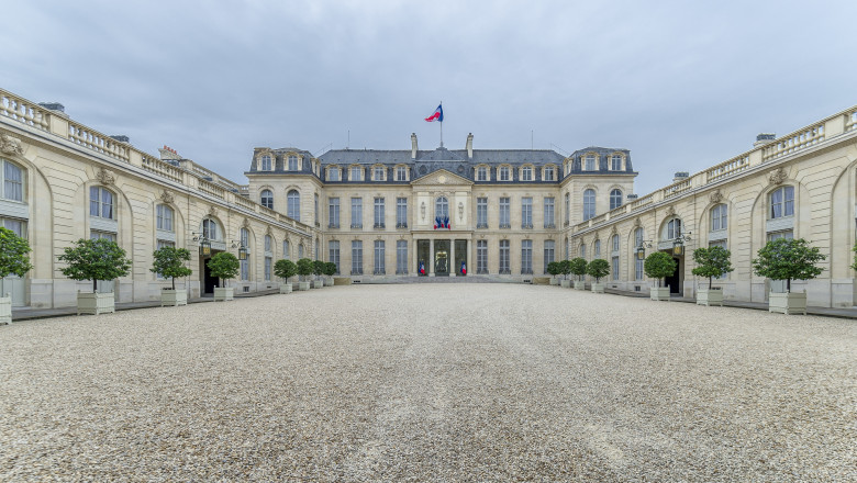 Paris,,France,-,October,24,,2014,:,Courtyard,Of,The