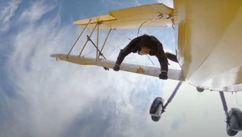 Actorul Tom Cruise face o nouă cascadorie spectaculoasă
