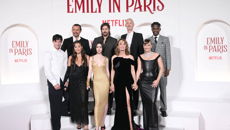 Emily In Paris Premiere, Rome, Italy - 10 Sep 2024