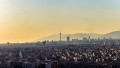 Beautiful,Panoramic,Photo,Of,Tehran,Skyline,With,Milad,Tower,In