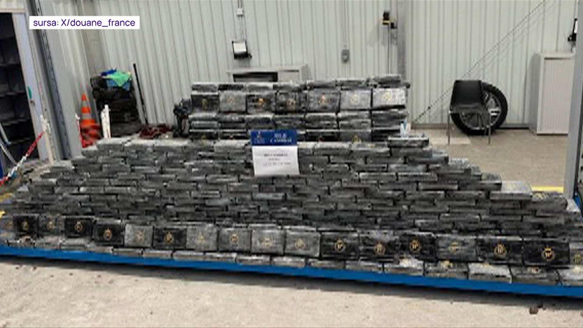 Șofer român prins cu peste 400 de kilograme de cocaină în Franța. A fost condamnat la 10 ani de închisoare