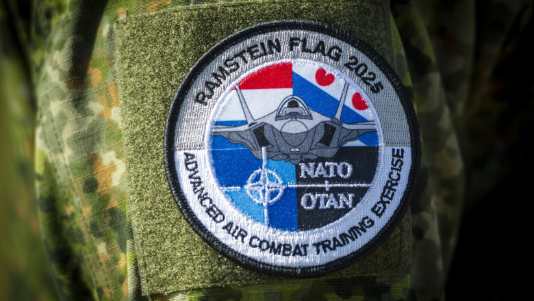 NATO exercise Ramstein Flag at Leeuwarden airport