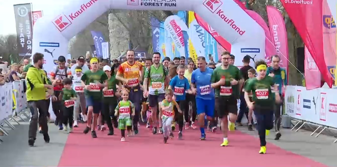 Peste 2.300 de sportivi amatori au participat la cea mai populara competitie de alergat din Padurea Baneasa