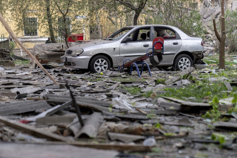 Russia - Ukraine War, Rocket Attack On Kyiv