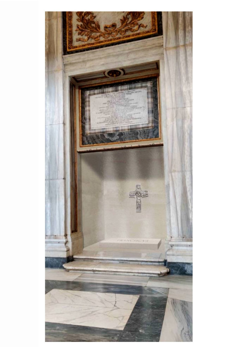 ITALY - Pope Francis' Tomb Project-The tomb 2025-04-24