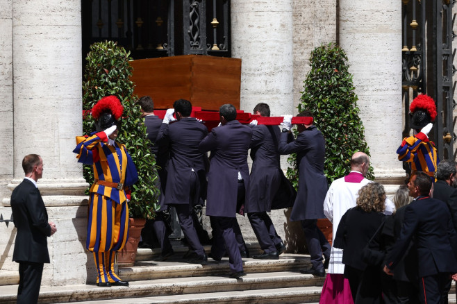 Pope Francis' funeral mass, Rome, Italy - 26 Apr 2025