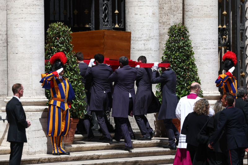 Pope Francis' funeral mass, Rome, Italy - 26 Apr 2025