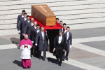 People Pay Respects as Pope Francis’ Funeral Mass Takes Place at St. Peter’s Basilica