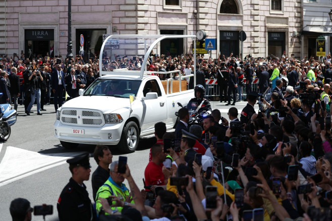 Pope Francis' funeral mass, Rome, Italy - 26 Apr 2025