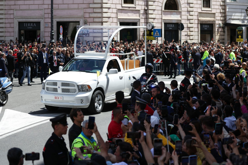 Pope Francis' funeral mass, Rome, Italy - 26 Apr 2025