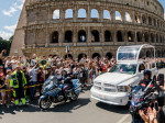 Funeral of Pope Francis, the Funeral Procession Through the City of Rome, Italy - 26 Apr 2025