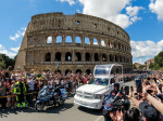 Funeral of Pope Francis, the Funeral Procession Through the City of Rome, Italy - 26 Apr 2025
