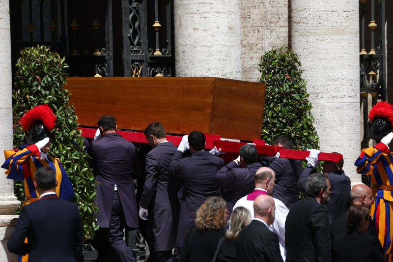 Pope Francis' funeral mass, Rome, Italy - 26 Apr 2025