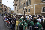 Cardinali Arrivati A Santa Maria Maggiore Per L'Omaggio Al Papa