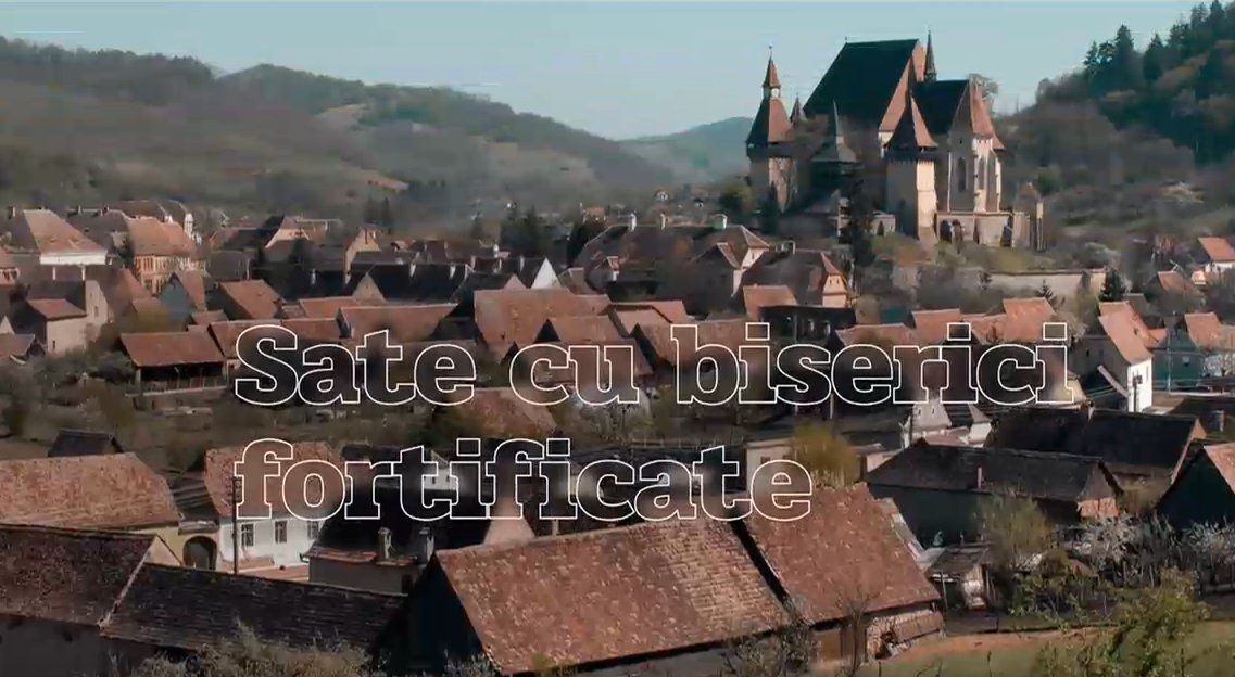 Sate cu biserici fortificate