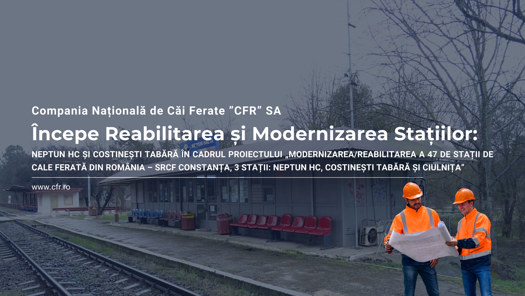 Au inceput lucrarile de modernizare a statiei Neptun. Cand demareaza proiectul la Costinesti Tabara