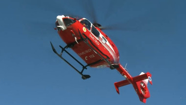 elicopter smurd in zbor