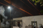 Rocket War in Greece' Chios island marking the Easter