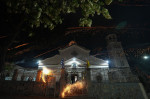 Rocket War in Greece' Chios island marking the Easter