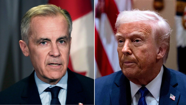 Mark Carney, Donald Trump.