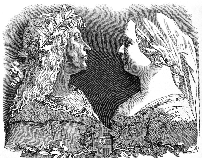Matthias Corvinus, actually Hunyadi, Matei Corvin, 23 February 1443 - 6 April 1490, was King of Hungary from 1458 to 1490 and in personal union also of Croatia, 1469 to 1490 Counter King of Bohemia and the conqueror of large parts of the Habsburg Heredita