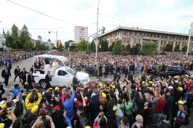 IASI - VIZITA - PAPA FRANCISC
