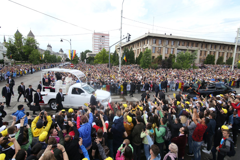 IASI - VIZITA - PAPA FRANCISC