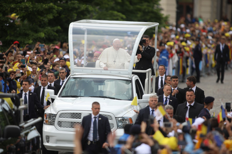IASI - VIZITA - PAPA FRANCISC