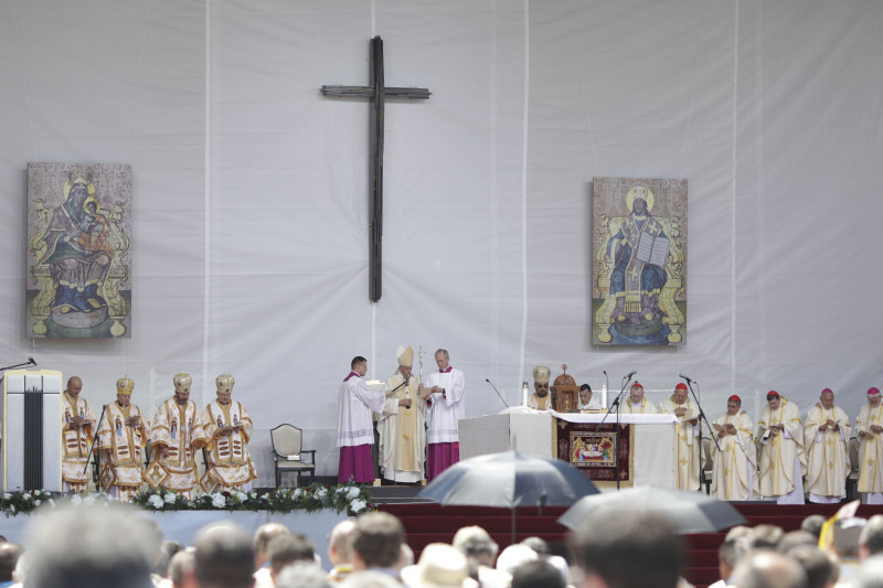 BLAJ - CEREMONIE DE BEATIFICARE - PAPA FRANCISC