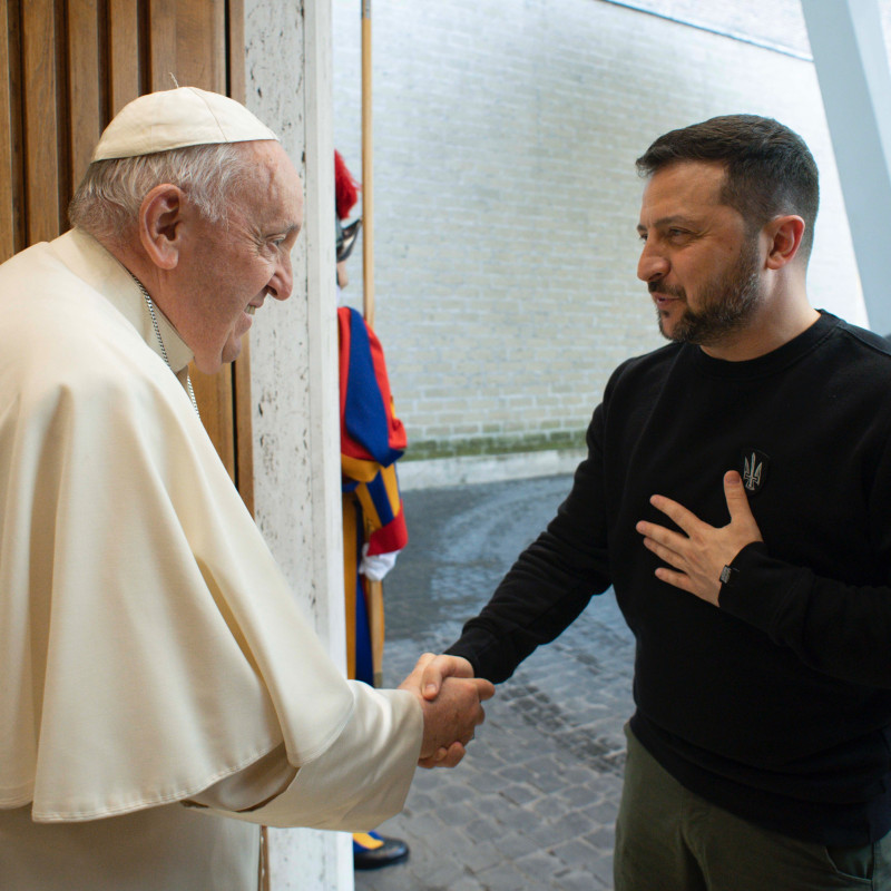 zelenski papa francisc