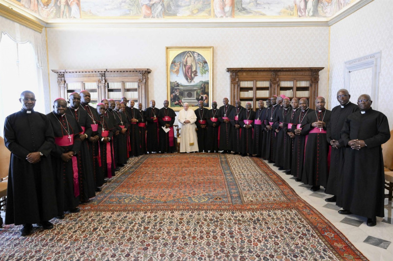 Pope Francis receives in private audience Bishops of Kenya