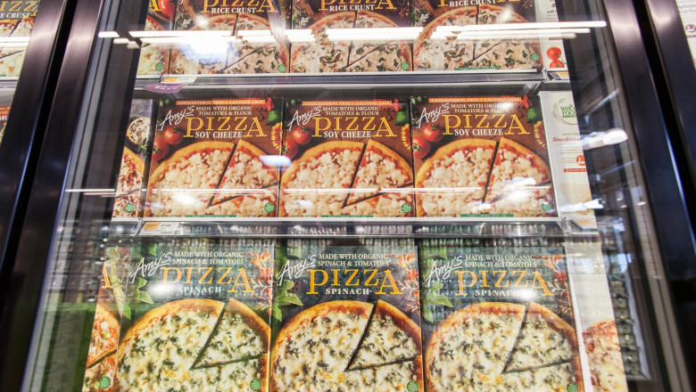 Pizza congelata.