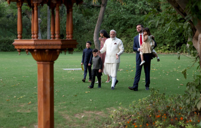Indian Prime Minister Modi Bilateral Meeting With U.S Vice President JD Vance, New Delhi, India - 21 Apr 2025