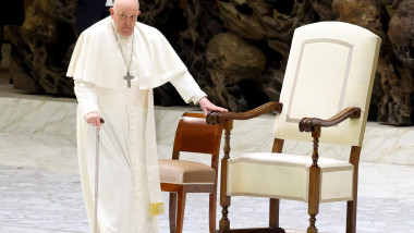 Vatican,City,,Vatican,-,17,January,2024:,Pope,Francis,Arrives