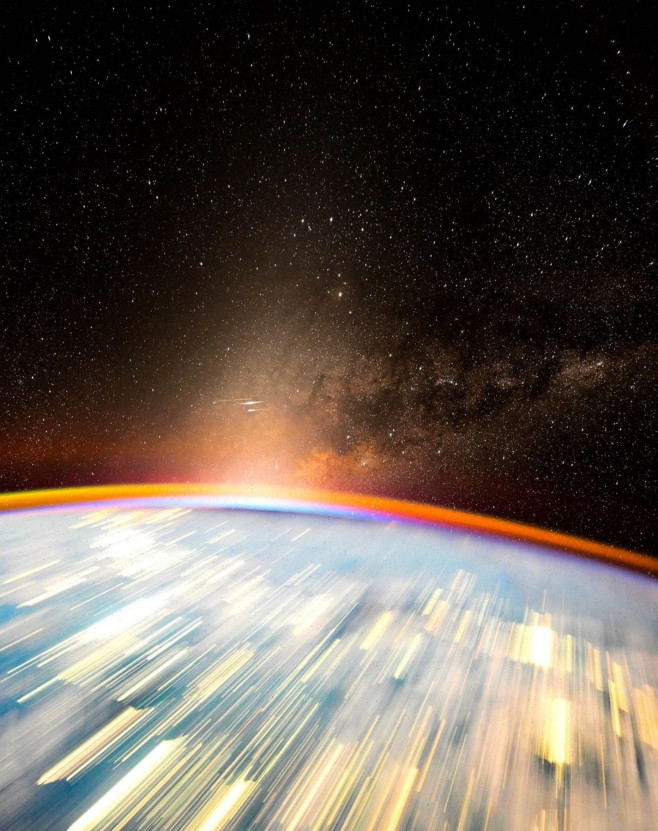 Astronaut shares jaw-dropping view from Space Station