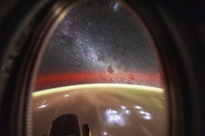 Astronaut shares jaw-dropping views from orbit window