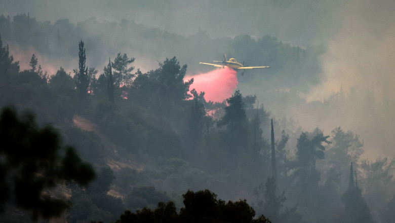 incendii israel ierusalim