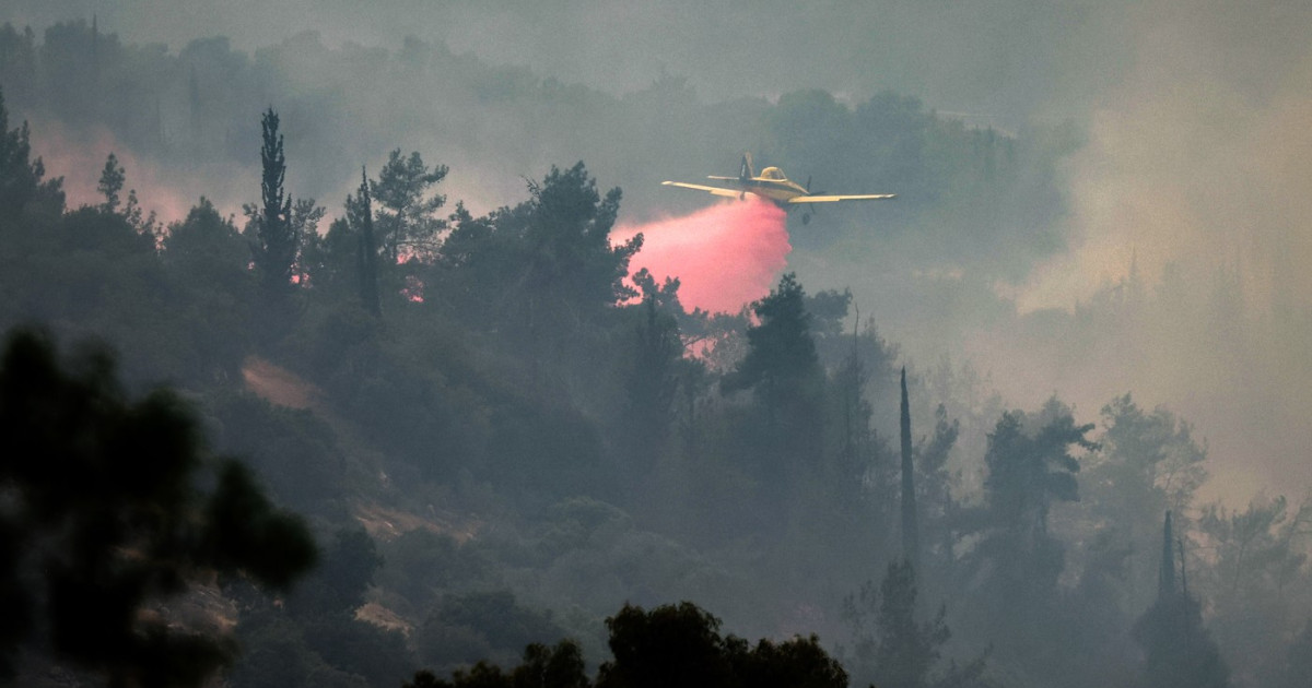 Incendii violente în regiunea Ierusalimului. Benjamin Netanyahu vrea să ceară ajutorul Greciei și altor țări|EpicNews