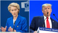 von der leyen si trump