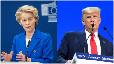 von der leyen si trump