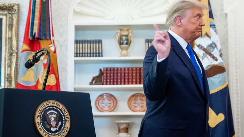 Economia SUA s-a contractat în primul trimestru. Trump dă vine pe politicile lui Biden pentru declin