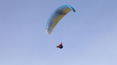 parapanta in zbor