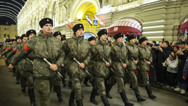 RUSSIA MOSCOW PARADE REHEARSAL