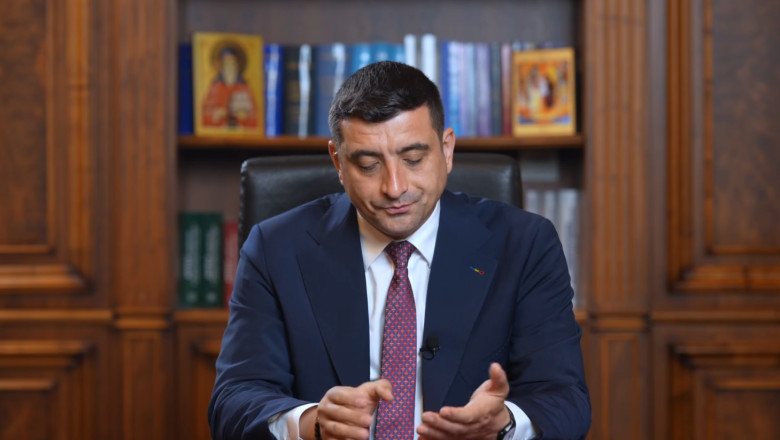 VIDEO  Mesajul lui George Simion pentru diaspora, după primul tur al prezidențialelor. „Mi-a fost greu să spun acest discurs”