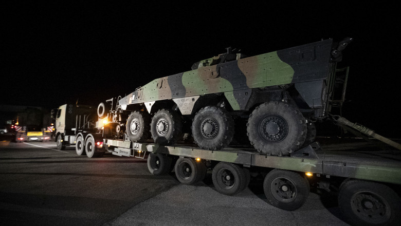 Dezinformare pe TikTok: MApN explică imaginile intens distribuite cu un convoi militar care tranzitează România